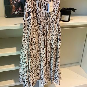 Aje Leopard skirt